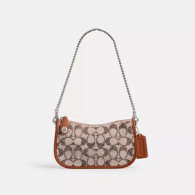 Swinger-Taschen 20 mit Kette aus „Crystal Signature Jacquard“
