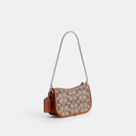 Swinger-Taschen 20 mit Kette aus „Crystal Signature Jacquard“