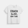 T-Shirt mit Horse and Carriage-Motiv aus Bio-Baumwolle