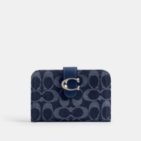 „Tabby“-Geldbörse aus charakteristischem Denim