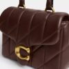 Tabby-Handtasche mit Quiltstruktur und Tragegriff