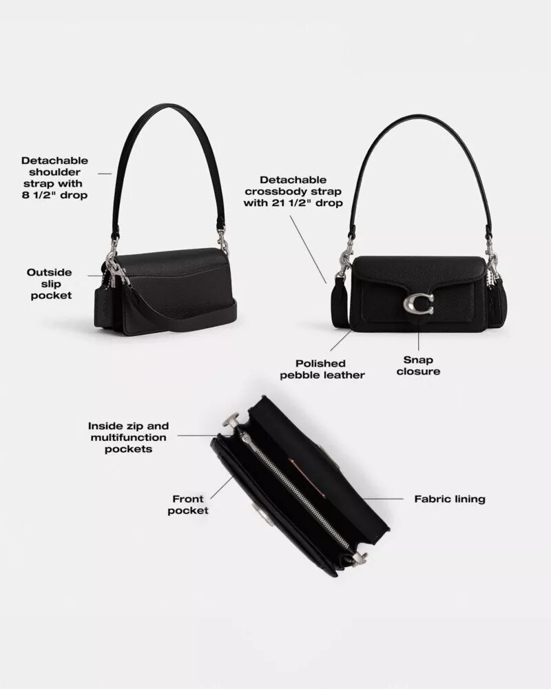 Tabby-Schultertasche 20