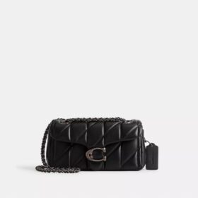 Tabby-Schultertasche 20 mit Kissenquiltung