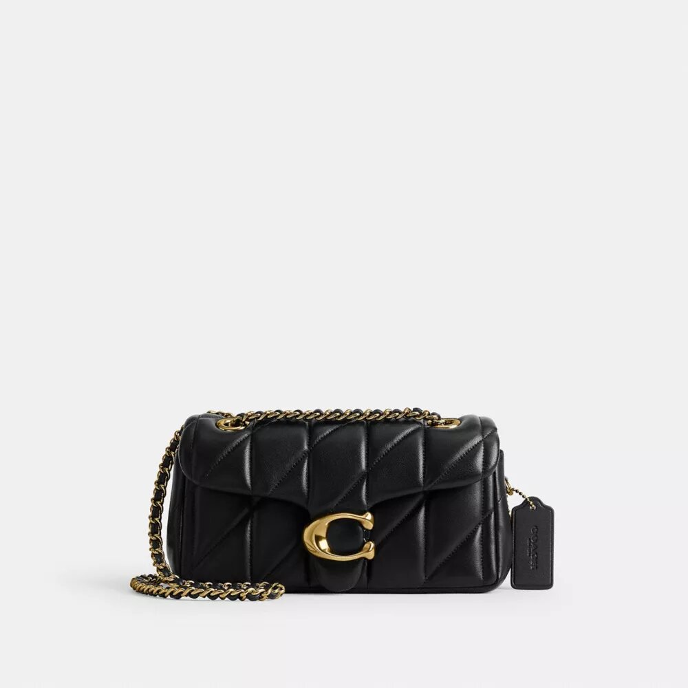 Tabby-Schultertasche 20 mit Kissenquiltung