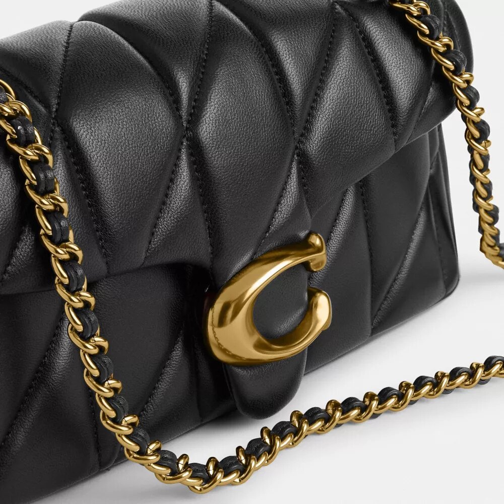 Tabby-Schultertasche 20 mit Kissenquiltung