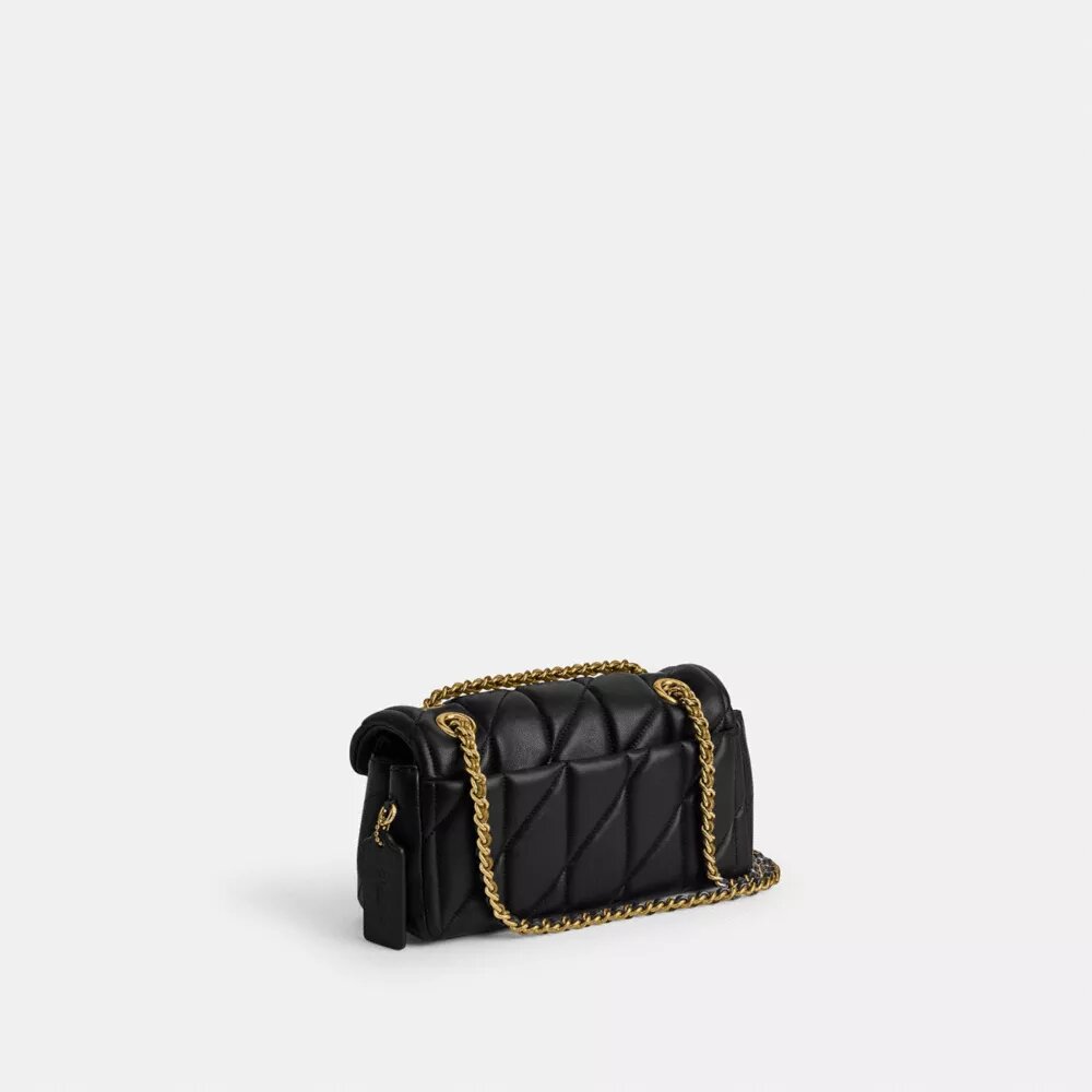 Tabby-Schultertasche 20 mit Kissenquiltung