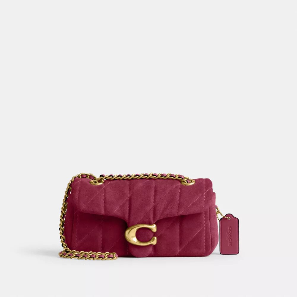 Tabby-Schultertasche 20 mit Steppung