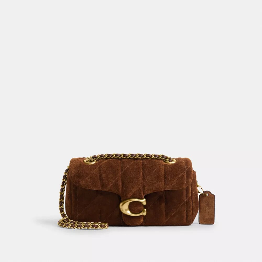Tabby-Schultertasche 20 mit Steppung