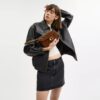 Tabby-Schultertasche 20 mit Steppung