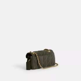 Tabby-Schultertasche 20 mit Steppung