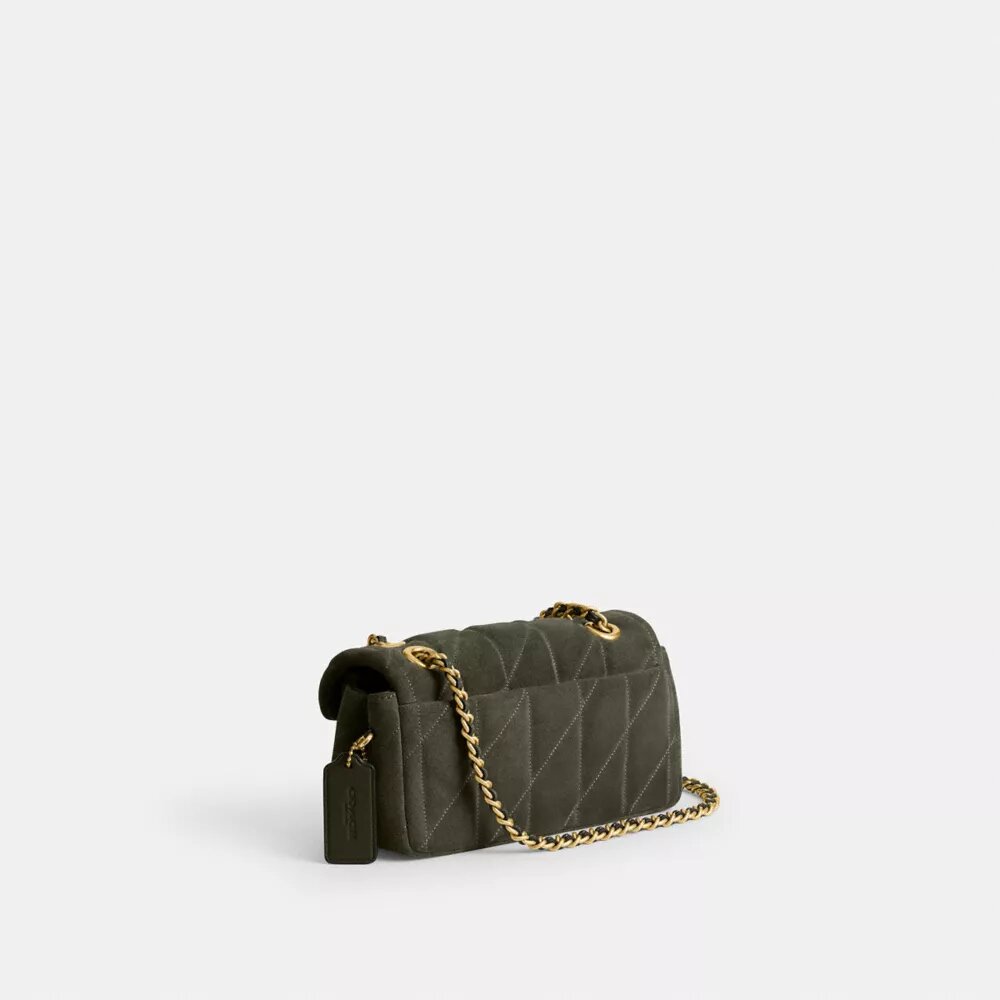 Tabby-Schultertasche 20 mit Steppung