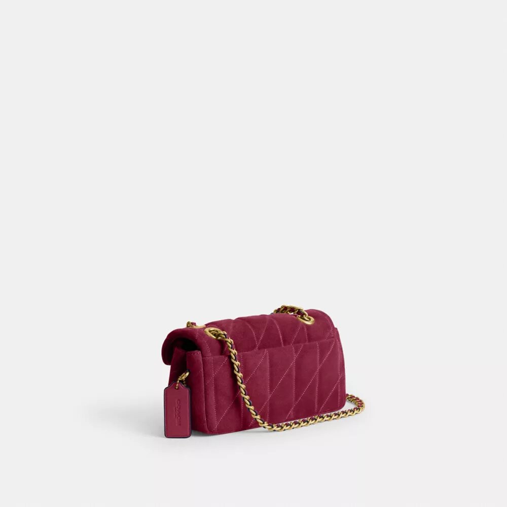 Tabby-Schultertasche 20 mit Steppung