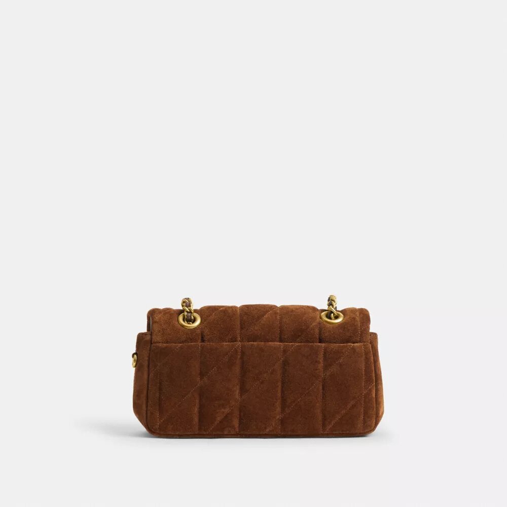 Tabby-Schultertasche 20 mit Steppung