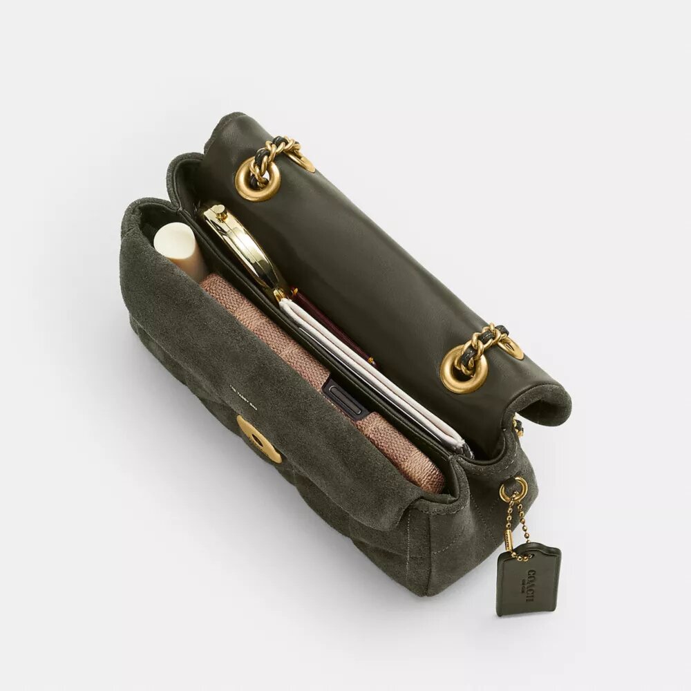 Tabby-Schultertasche 20 mit Steppung