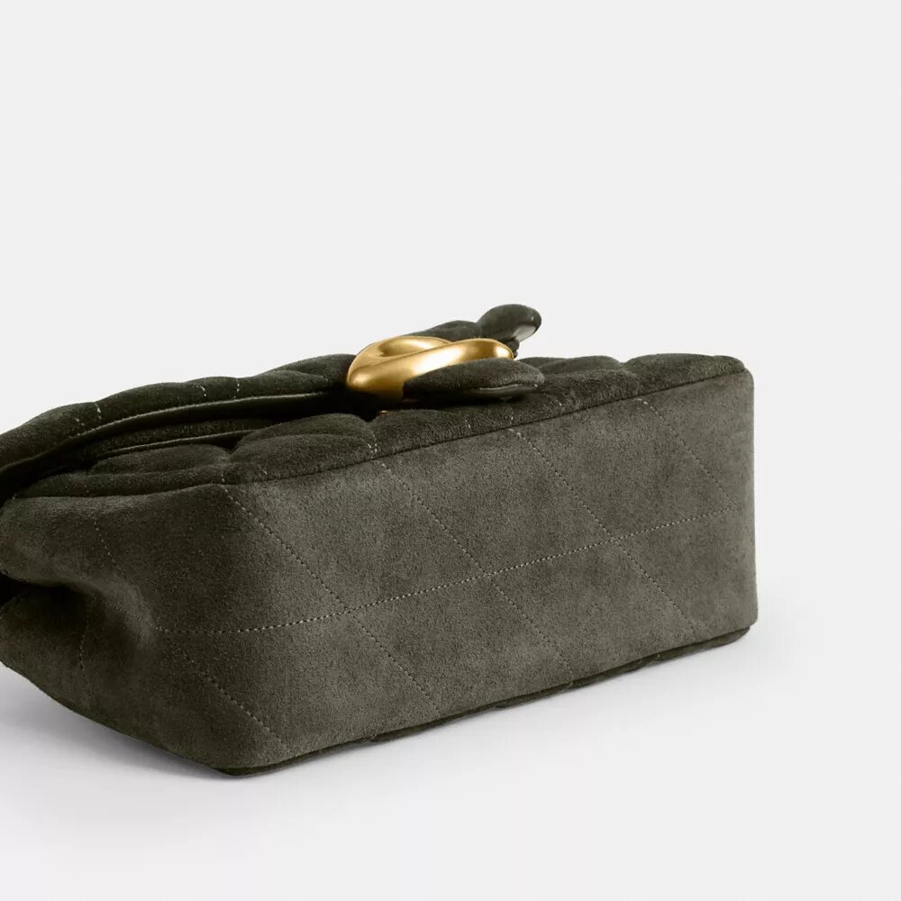 Tabby-Schultertasche 20 mit Steppung
