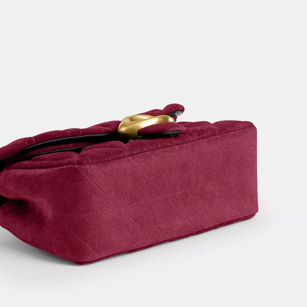 Tabby-Schultertasche 20 mit Steppung
