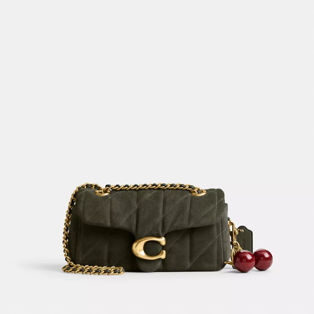 Tabby-Schultertasche 20 mit Steppung