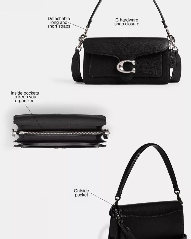 Tabby-Schultertasche 26