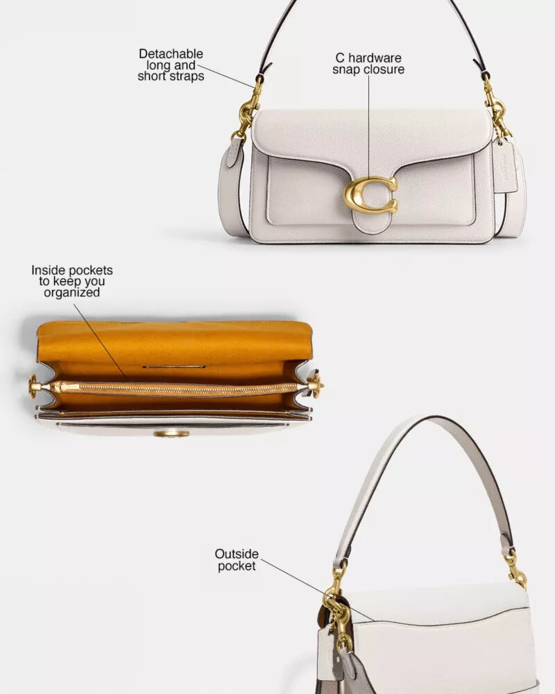Tabby-Schultertasche 26