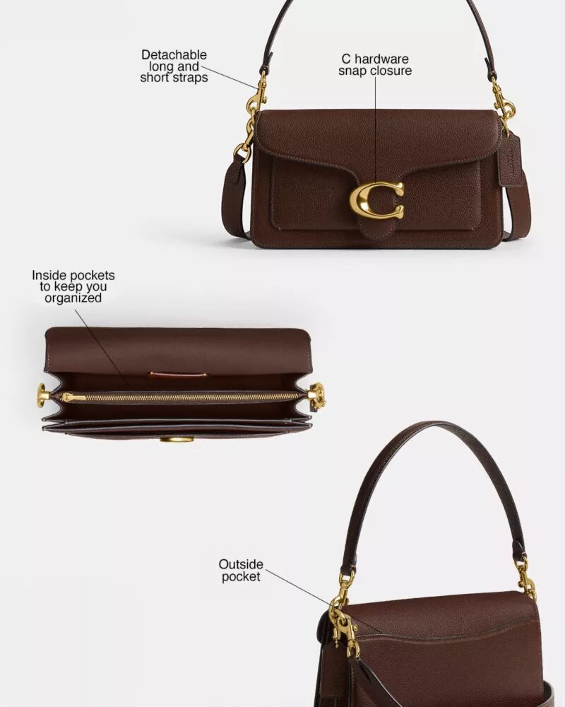 Tabby-Schultertasche 26