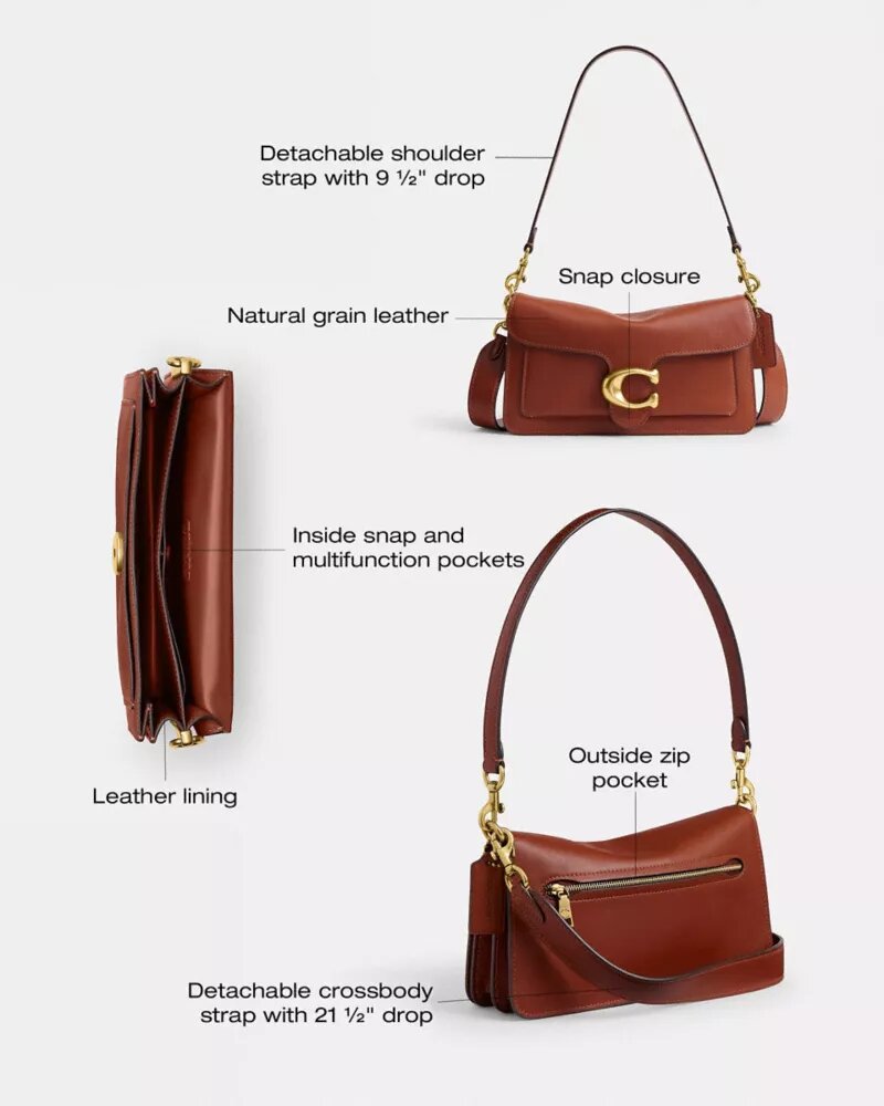 Tabby-Schultertasche 26