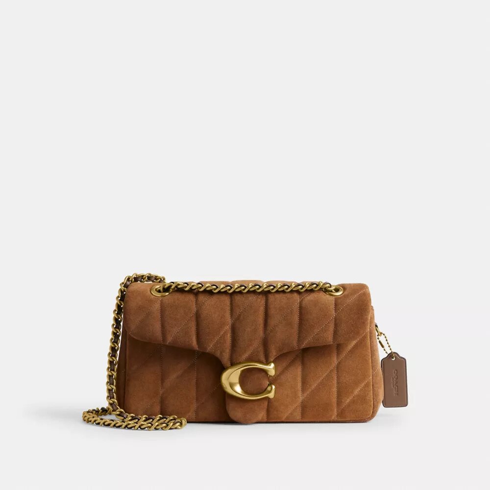 Tabby-Schultertasche 26 mit Steppung