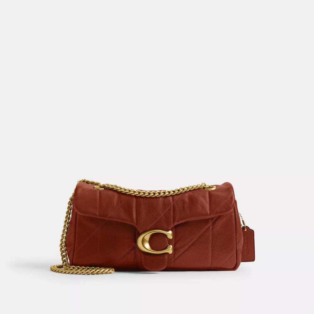 Tabby-Schultertasche 26 mit Steppung