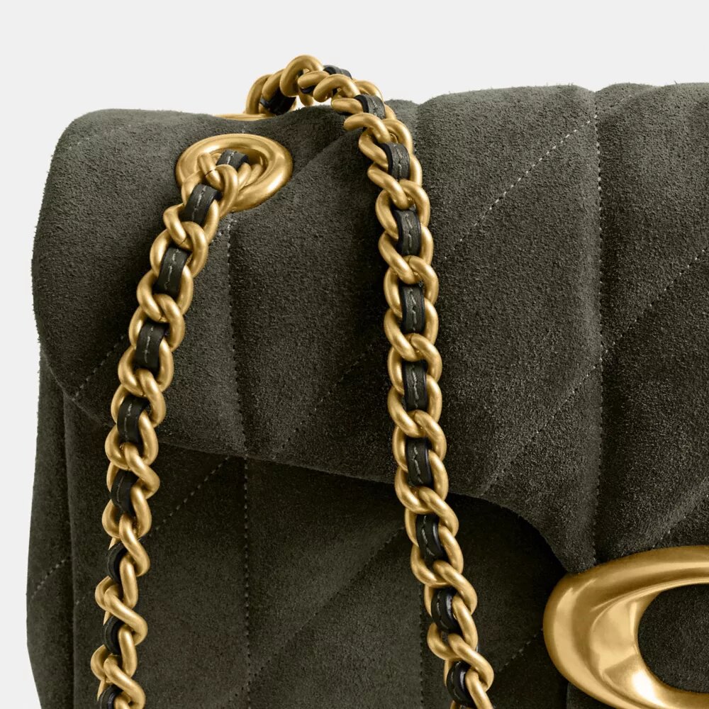 Tabby-Schultertasche 26 mit Steppung