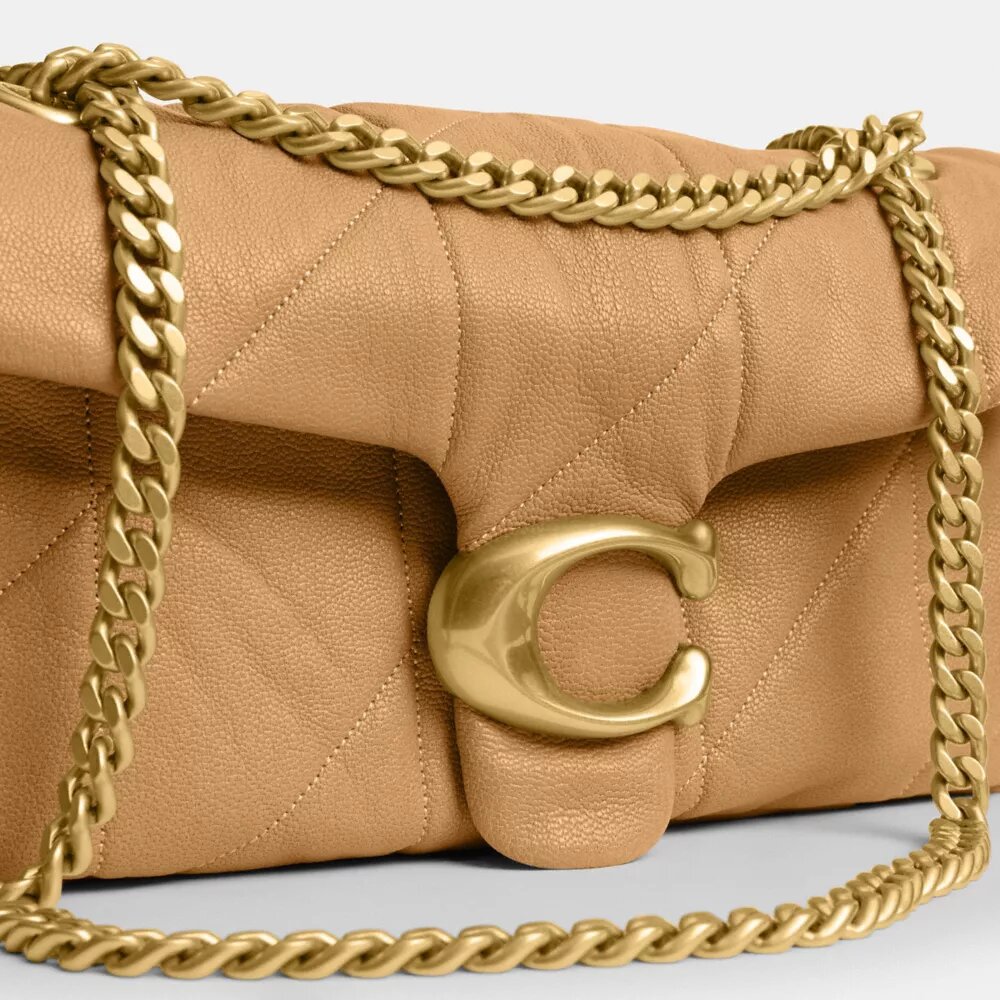 Tabby-Schultertasche 26 mit Steppung