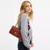 Tabby-Schultertasche 26 mit Steppung