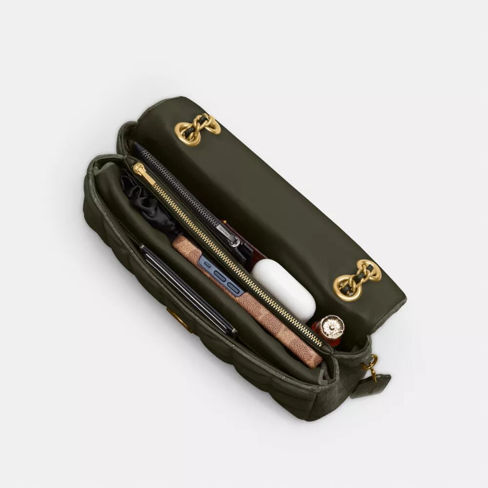 Tabby-Schultertasche 26 mit Steppung
