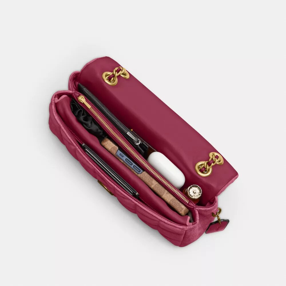 Tabby-Schultertasche 26 mit Steppung