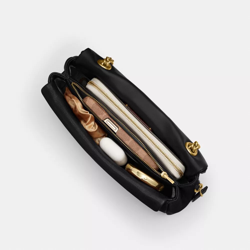 Tabby-Schultertasche 26 mit Steppung
