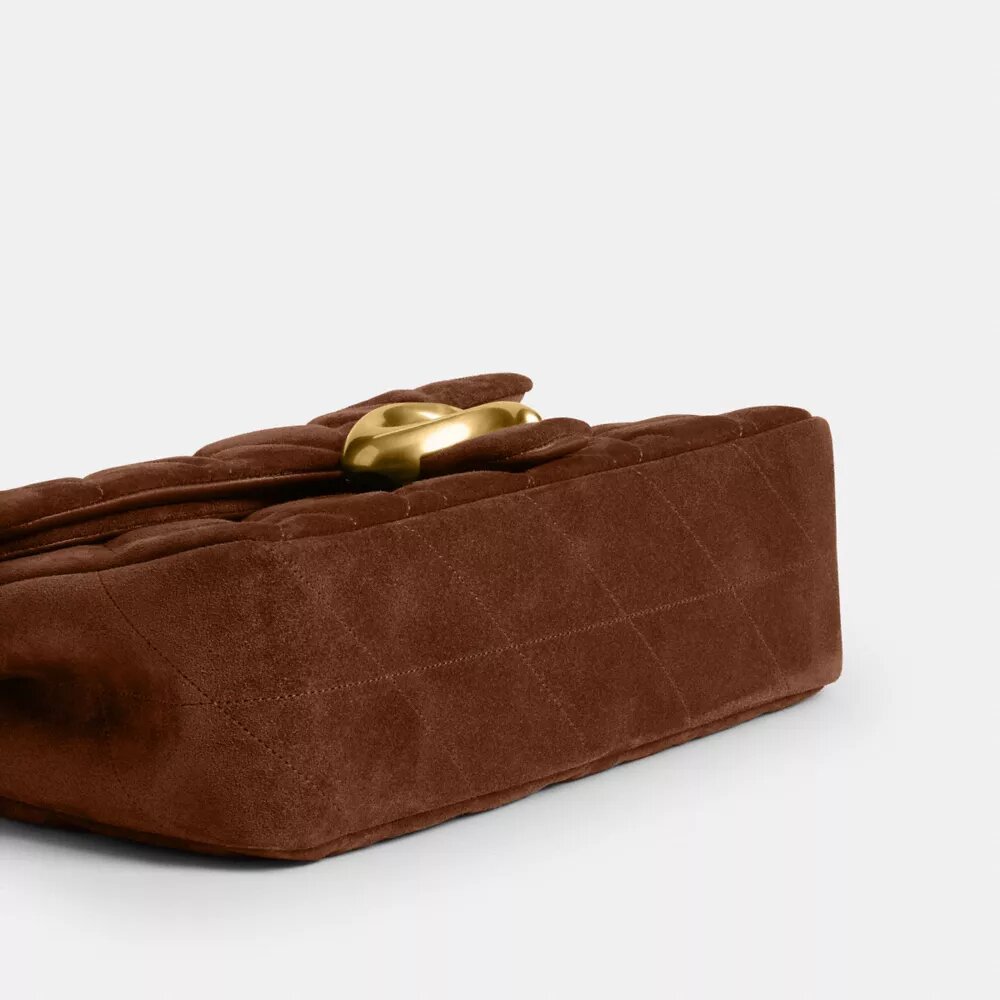 Tabby-Schultertasche 26 mit Steppung