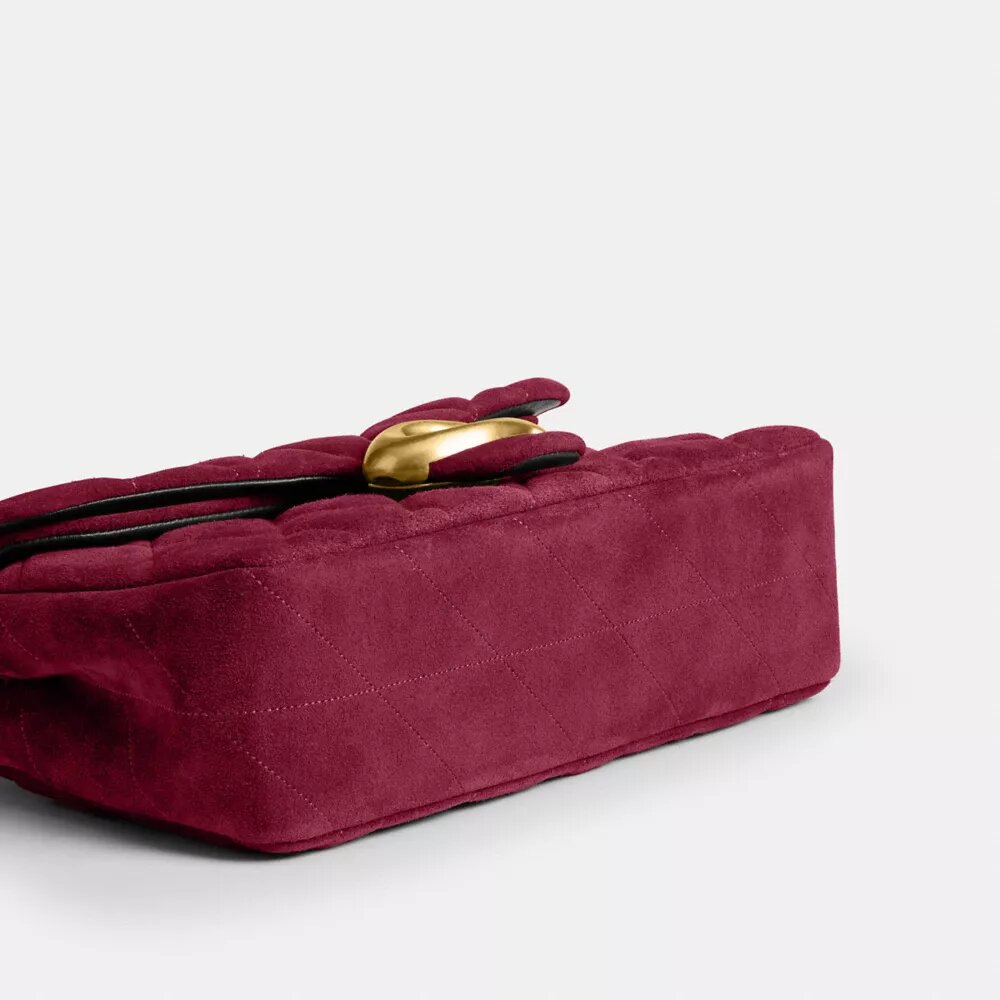 Tabby-Schultertasche 26 mit Steppung