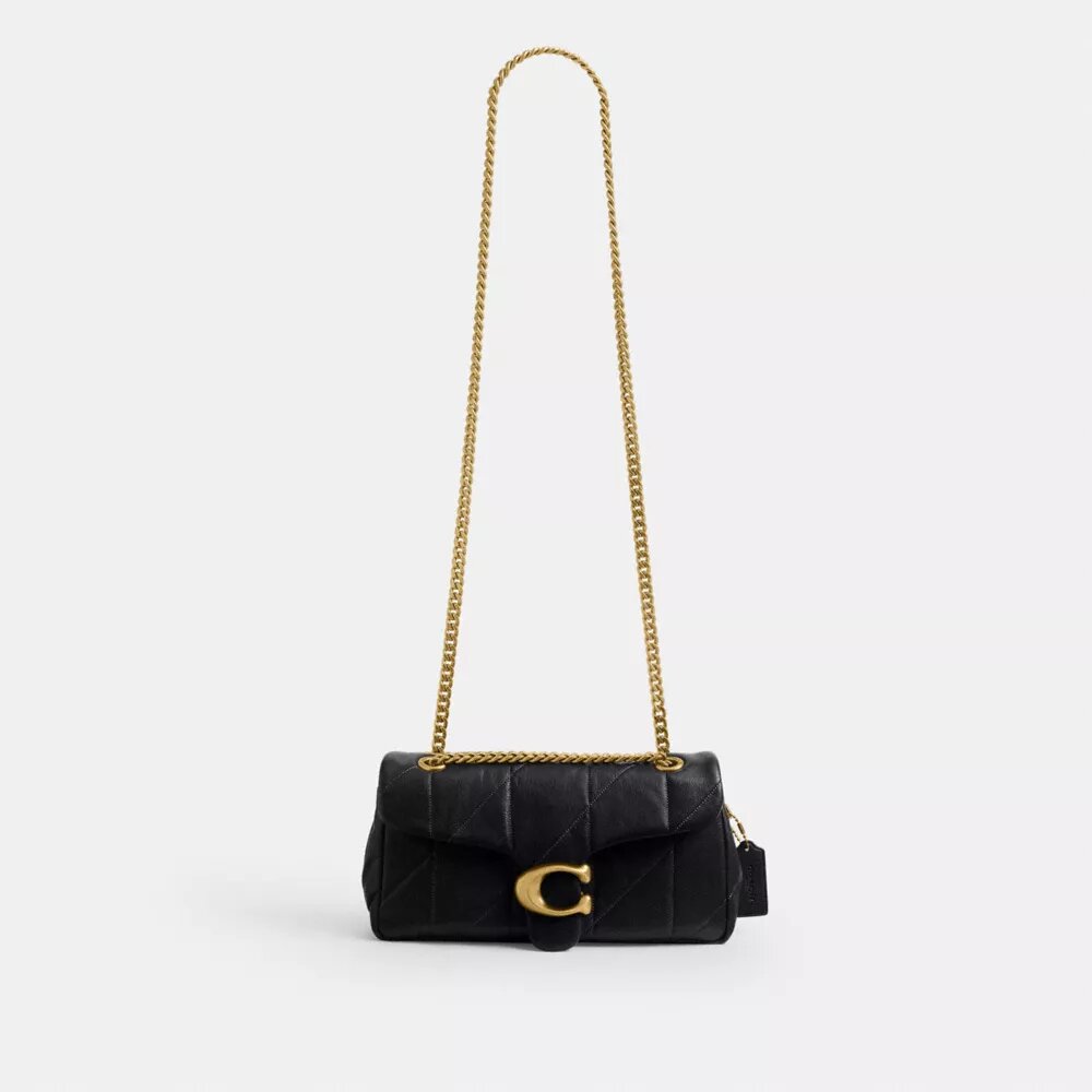 Tabby-Schultertasche 26 mit Steppung