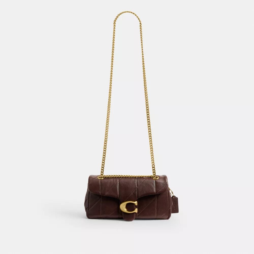Tabby-Schultertasche 26 mit Steppung