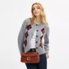 Tabby-Schultertasche 26 mit Steppung