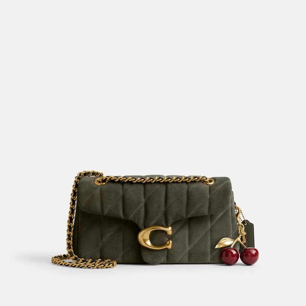 Tabby-Schultertasche 26 mit Steppung