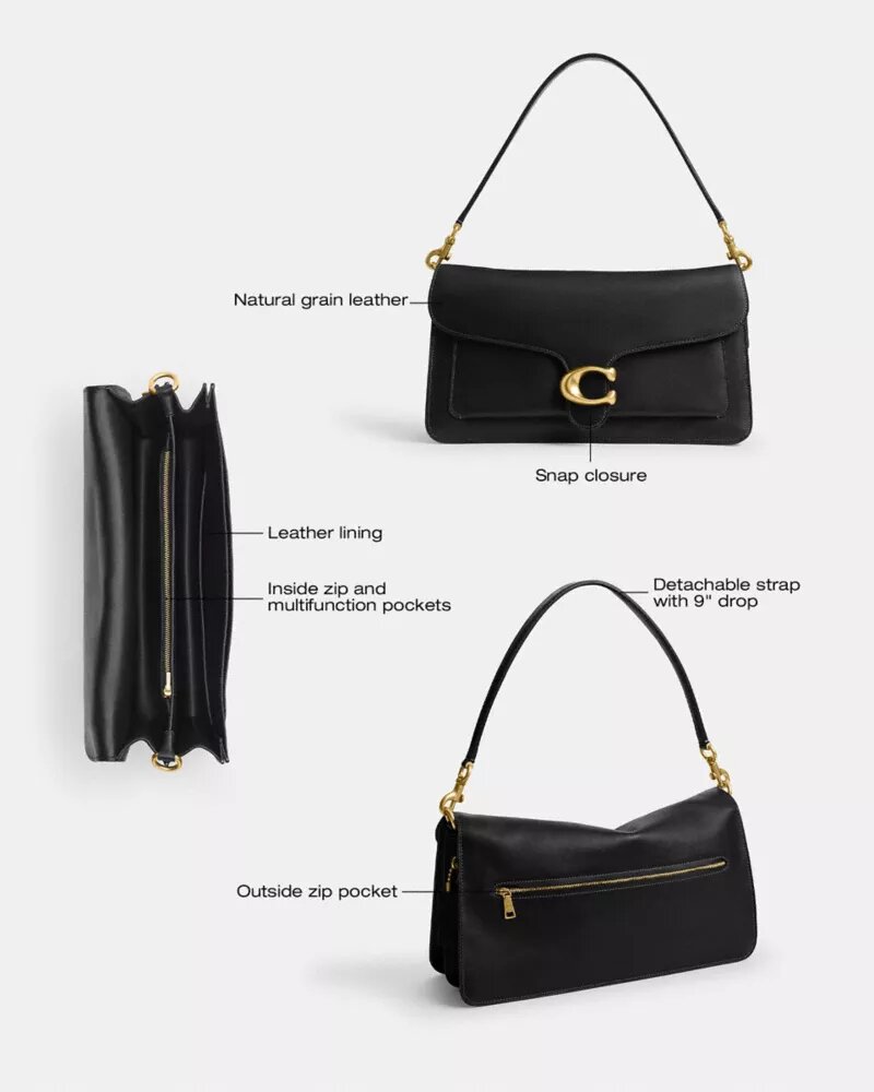 Tabby-Schultertasche 36