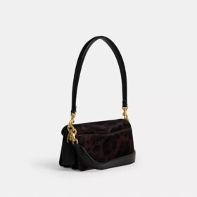 Tabby-Schultertasche aus 20 in Haircalf mit Leopardenmuster