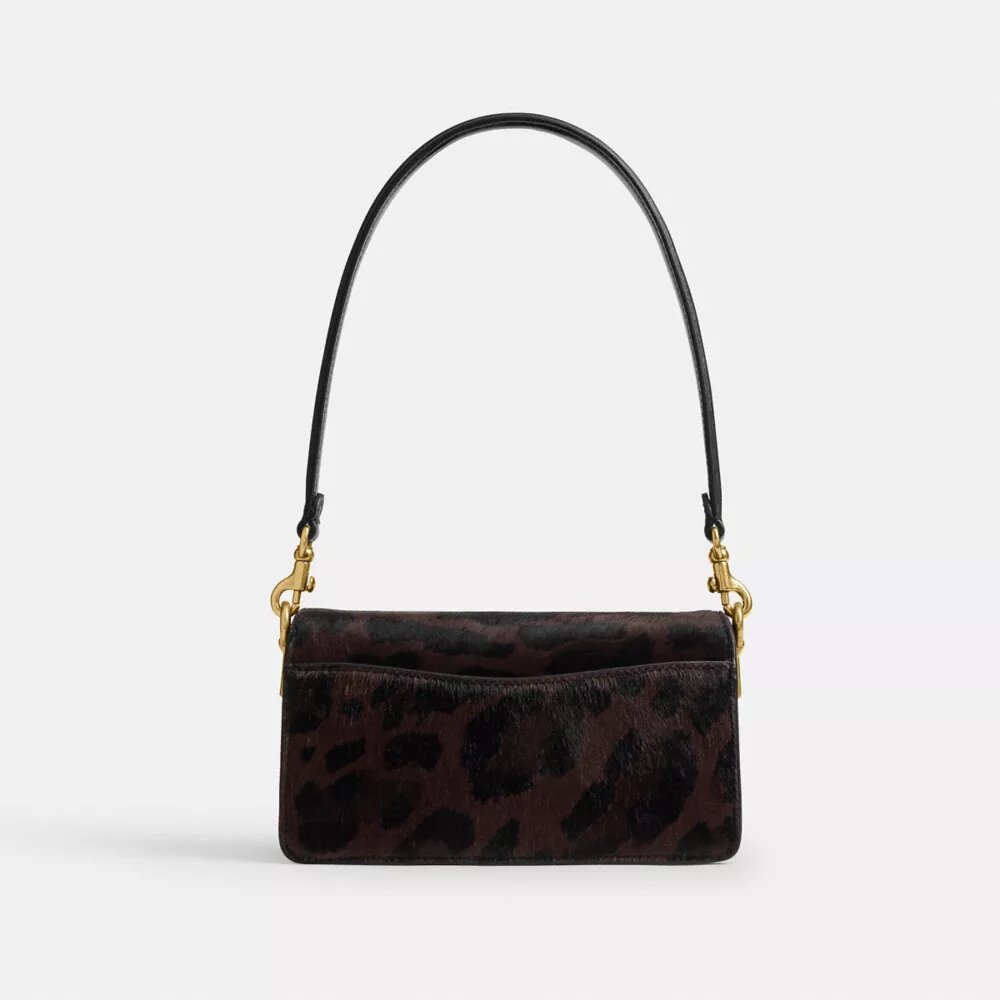 Tabby-Schultertasche aus 20 in Haircalf mit Leopardenmuster