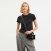 Tabby-Schultertasche aus 20 in Haircalf mit Leopardenmuster