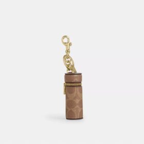 Taschenanhänger „Lipstick Case“ aus Signature Canvas