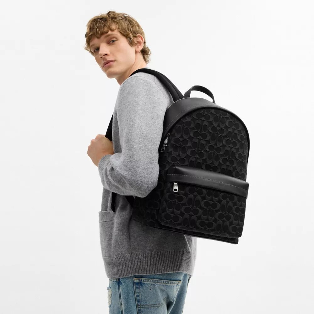 Taylor-Rucksack aus Signature-Denim