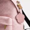 Taylor-Rucksack in kleiner Ausführung aus Signature Canvas mit Anhängern