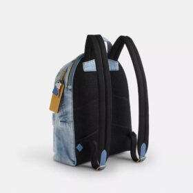 Taylor Small Rucksack in Loved Denim