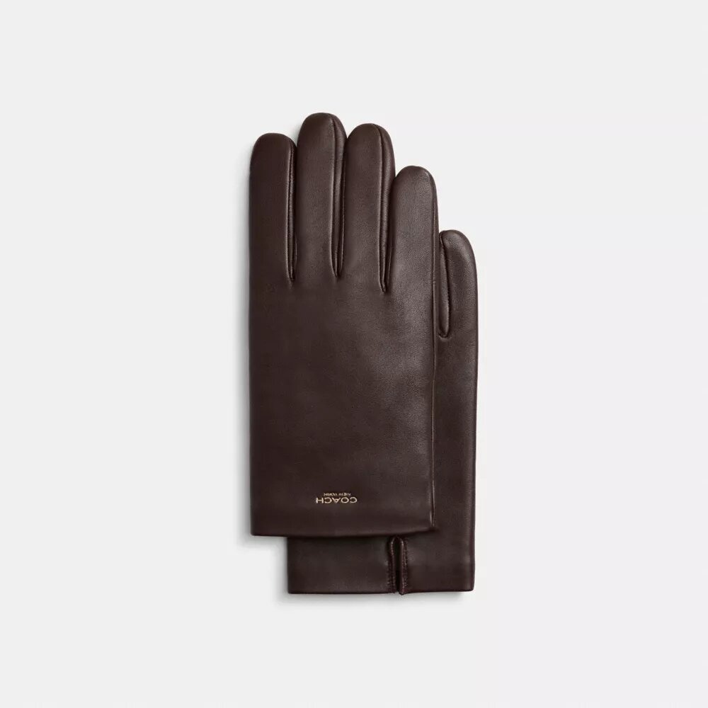 Tech-Handschuhe aus Leder für Herren