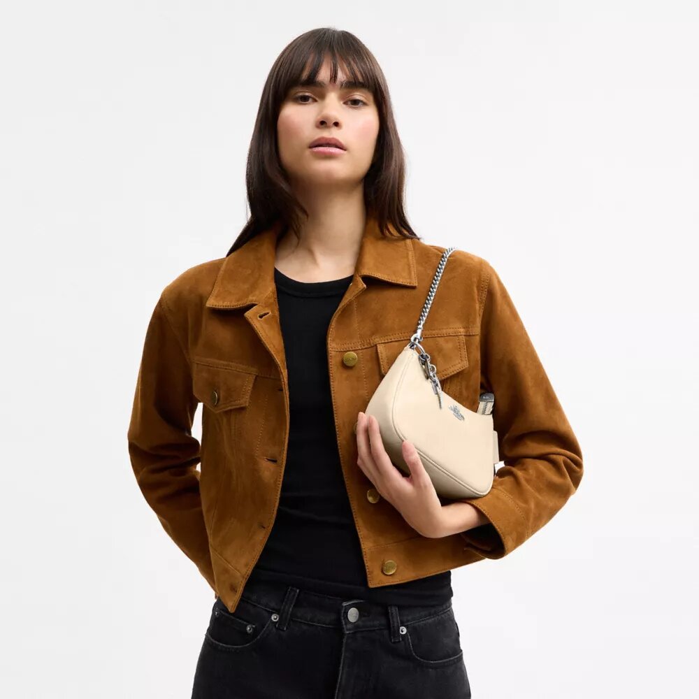 Teri Mini-Umhängetasche mit Anhängern