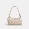 Teri-Schultertasche aus Signature Canvas